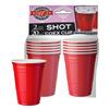 Wholesale PARTY WORLD 20PC 2OZ RED COEX SHOT GLASS CUPS