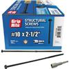 Wholesale GRIP-RITE 1500PC STRUCTURAL SCREWS #10 x 2-1/2''