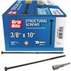 Wholesale GRIP-RITE 200PC STRUCTURAL SCREWS 3/8 x 10''