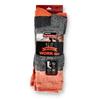 Wholesale WITTIES WORK SOCK 2 PAIR CHARCOAL ORANGE SIZE 10-13