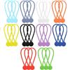 Wholesale 30PK SILICONE MAGNETIC CABLE TIE ORGANIZERS