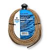 Wholesale 100'x1/4'' TAN TWISTED POLY ROPE WITH HOLDER 81LB WLL