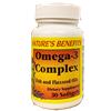 Wholesale NATURES BENEFITS OMEGA-3 COMPLEX 30ct