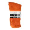Wholesale WINTERPLACE 3PK ORANGE CREW SOCKS SIZE 6-12