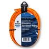 Wholesale 50'x1/4'' YELLOW TWISTED POLY ROPE & HANGER 106LB WLL
