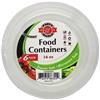 Wholesale 10PK 16OZ ROUND FOOD CONTAINERS WITH LIDS