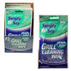 Wholesale 12CT GRILL CLEANING WIPES SIMPLY SOY HEAVY DUTY