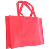 Wholesale RED NONWOVEN PP BAG 18x12x4'' 80 GSM 14'' STRAPS