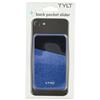 Wholesale CELL PHONE BACK POCKET SLIDER BLUE