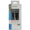 Wholesale 6' MICRO-USB TO USB-A CHARGE & SYNC CABLE BLACK